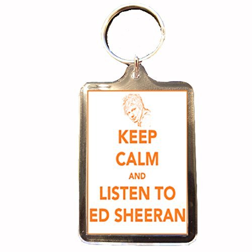 Preisvergleich Produktbild B Gifts Ed Sheeran - Keep Calm Keyring