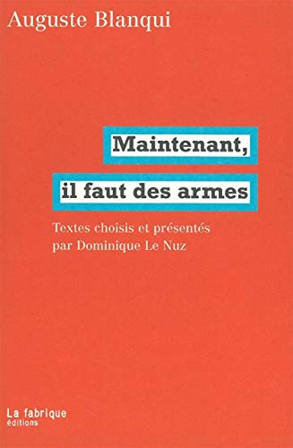 Télécharger Maintenant, il faut des armes Francais PDF