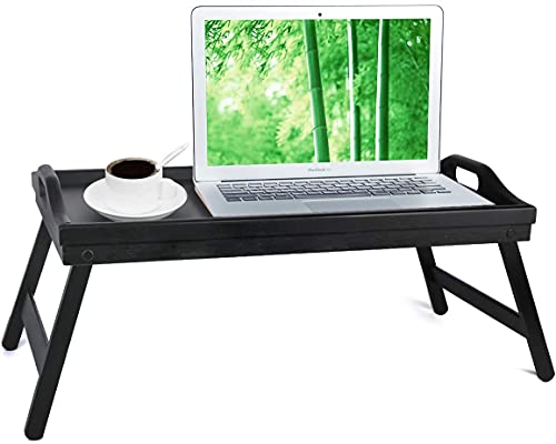 Betttablett, Betttisch mit klappbaren Beinen, für Frühstück im Bett oder...