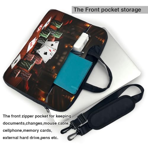 Bolso Maletín para Laptop 13 Pulgadas Poker Tournament miniatura 5