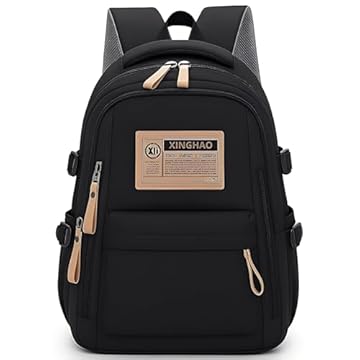 Mochila Masculina Feminina Notebook Viagem Trabalho Escola Escolar Preta Grande Impermeável Reforçada Resistente Passeio Casual (PRETO)