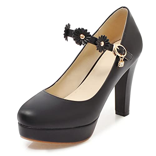 Escarpins femme talon carré Lizoleor pour ne plus souffrir des pieds lors d'un mariage
