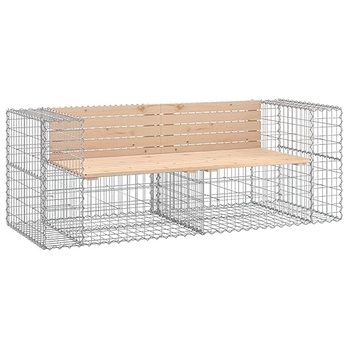 Banco de jardín resistente al viento y madera maciza para patios pequeños 4