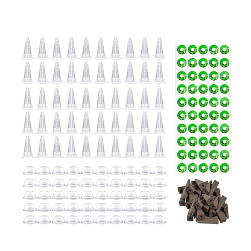 Yajuyi Conjunto de Cultivo Hidropônico, Suprimentos para Hidroponia, Vagens de Sementes, Adesivos, A