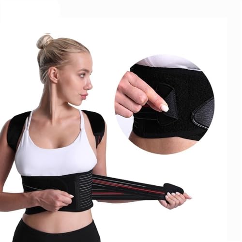 Faja lumbar y corrector de postura ajustable XXL para evitar malas posturas 6