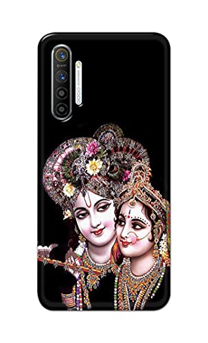 Image of PRINTFIDAA� Printed Hard Back Cover Case for Realme XT | Realme X2 | Oppo K5 Back Cover (Radha Krishna) -2808