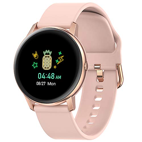 Smart Watch for Men Women 5ATM Waterproof Fitness Tracker with Heart Rate/Sleep Monitor Female Health Tracking 1.3'' HD Smartwatch Message Call Notification Outdoor Sport watch for Android iOS Phones