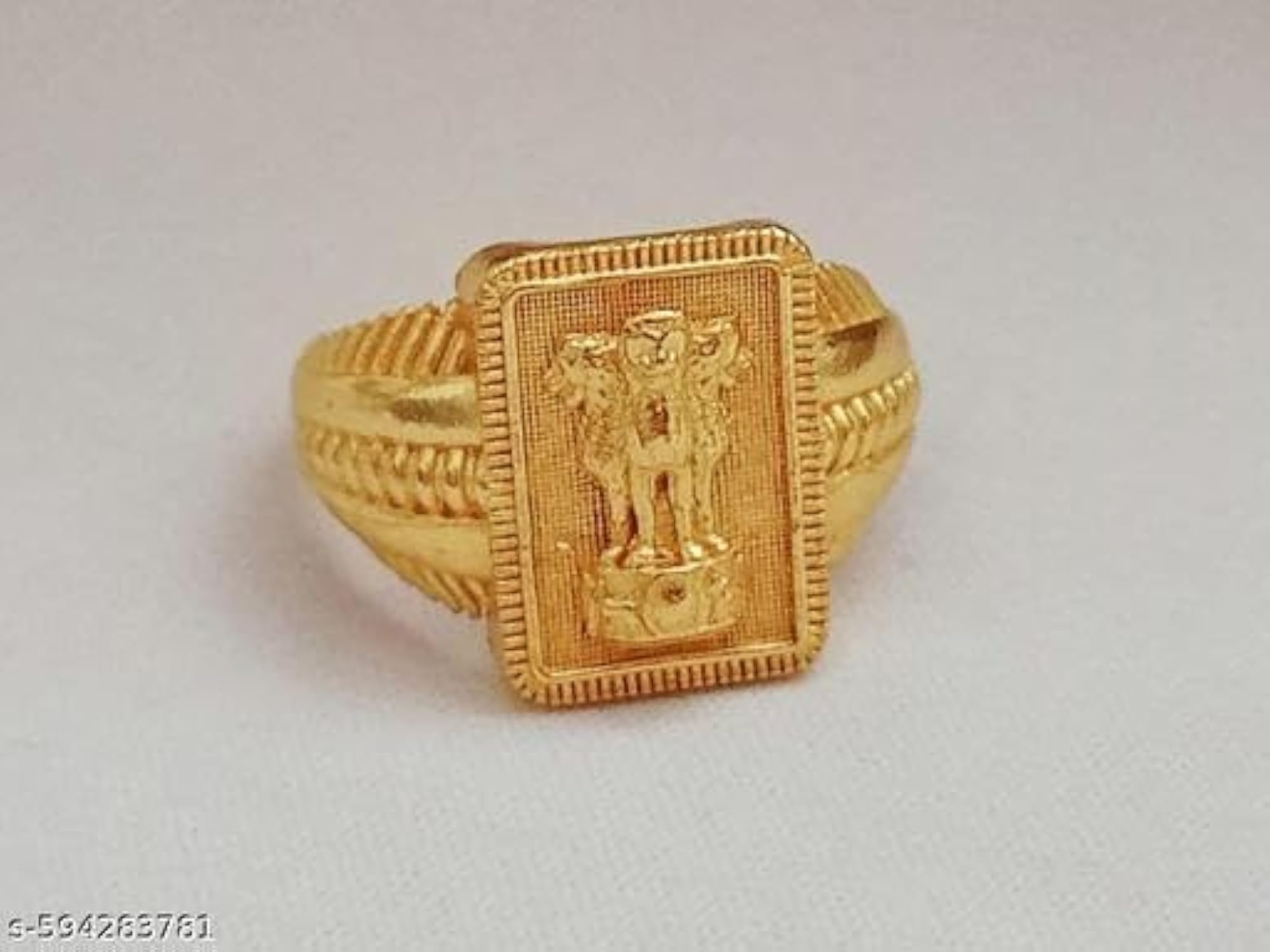 Gold Plated Adjustable Rings Combo, Lightweight Design