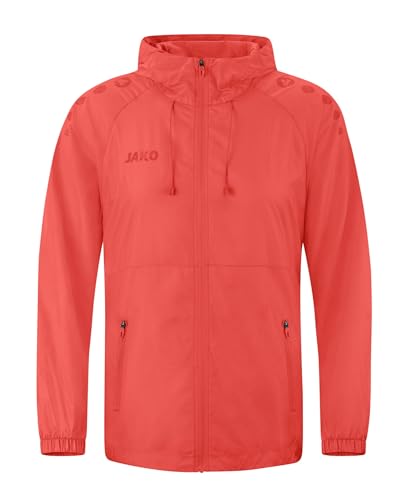 JAKO Unisex Lightweightjacke Light Flow, coral, XL – Ansicht 1
