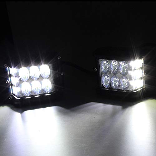 Faros Trabajo LED para Evitar Accidentes Sin Luz en Rutas Off Road Foco led Spotlights 12V 24V 4