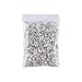 1050pcs 2x7mm Silver Glass Bugle Beads Tube Twisted Seed Beads for Earring Bracelet Necklace Jewelry DIY Craft Making AAA