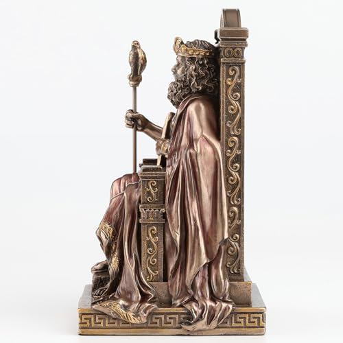 Estatua de Zeus 15.56 cm Diseño Veronese miniatura 5