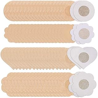 Tugaizi 40 Pairs Nipple Covers Disposable Nipple Breast Covers Breast Pasties Comfortable