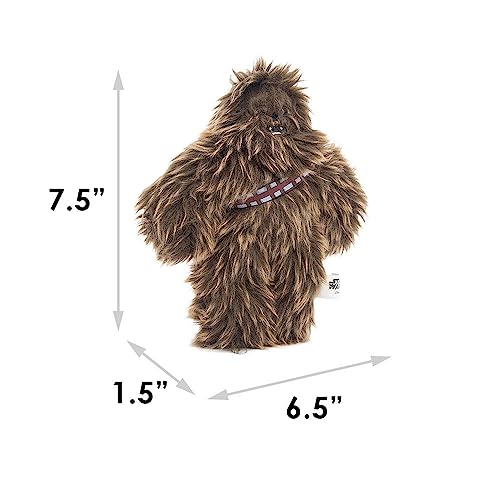 Buckle-Down Star Wars Hundespielzeug Furry Chewbacca Pet Toy Plüsch klein