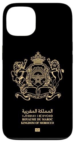 Royaume du Maroc Kingdom of Morocco Passeport marocain Coque pour iPhone 13
