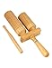 Two Tone Wood Guiro with a Mallet ab kids-112