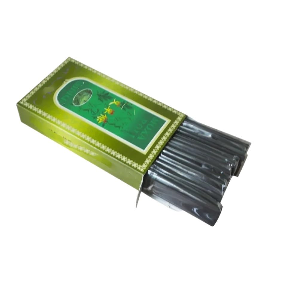 Moxa Sin Humo 70 piezas/caja de palos moxa negros puros, rollo, masaje moxibustión, 12 cm x 4 mm