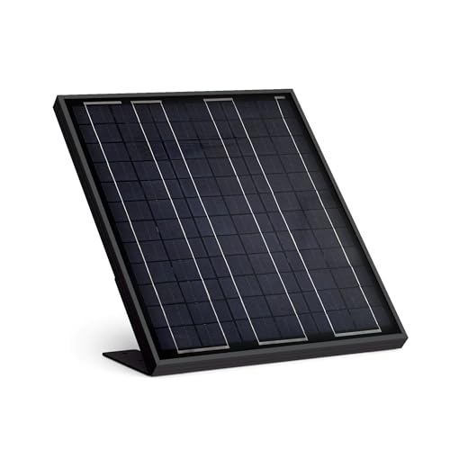 Avidsen Kit Solaire Universel pour Motorisation Portail Battant et Coulissant 24V — Batterie Lithium Intégrée, Installation Facile Sans Câble, Économie...