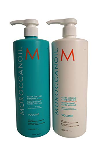 Moroccanoil Extra Volume Shampoo & Conditioner Liter Duo