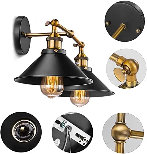 Luces delanteras de espejo de pared E27 para solucionar la falta de iluminación en tocador 5