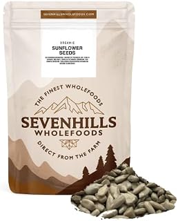 Sevenhills Wholefoods Organic Sunflower Seed Kernels (Hulled, Shell Removed) 1kg