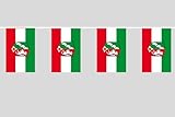 Everflag Party-Flaggenkette : Nordrhein-Westfalen NRW Länge ca.: 6,20m
