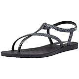 Antiscivolo Ipanema Classe Wish II Fem Donna, Nero Grigio Scuro, 38 EU Stretta