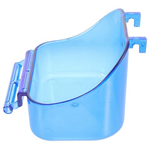 Abaodam Parakeet Bathing Box Durable Tub for Birds Leak Design Smooth Edges for Bird Cages for Parrots Cockatiels and Budgies