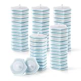 CLEANHOME Disposable Toilet Brush Replacement Head, 60 Sponge Brush Heads with Built-in Cleaning Solution,Thoroughly cleans the toilet, leaving them permanently bright white and odour-free