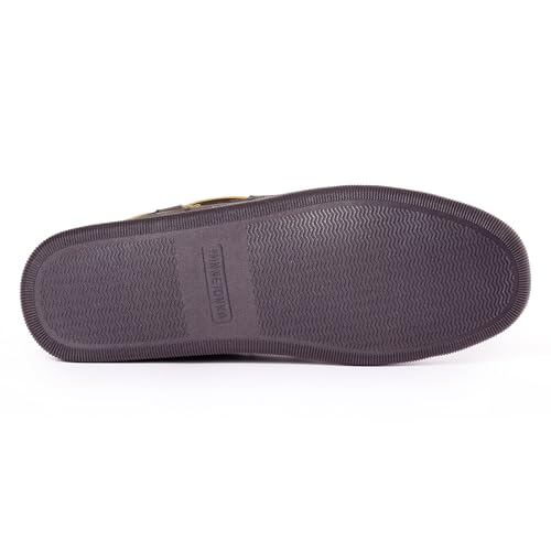 Image of Minnetonka Men's Pile Lined Hardsole Slipper
