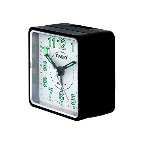 Casio TQ-140-1B Tq140 Travel Alarm Clock - Black - Image 4