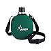 Laken Clásica, Cantimplora de Aluminio con Fonda de Neoppreno, Verde, 1 L