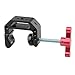 CAMVATE C-Clamp with 1/4 and 3/8 Thread Hole for Camera Monitor(Red T-Handle) - 1687