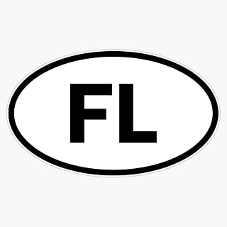 Florida Oval Magnetic Car Decal