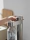 Stelton Brus Wassersprudler mit flasche, Premium Carbonator für Wasser mit CO2 - Einstellbare Sprudelstärke - Skandinavischem Design, Edelstahl