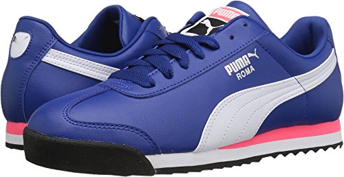 Image of PUMA Men's Roma Basic Fashion Sneaker, True Blue-Puma White, 15 M US