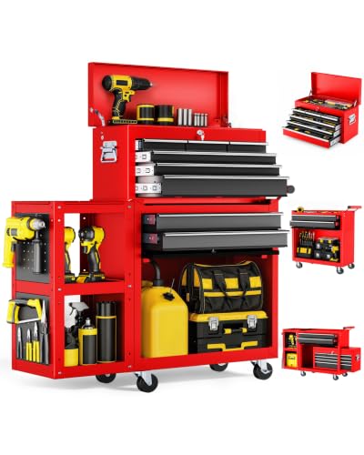 LDHTHOPI 8-Drawer Rolling Tool Chest