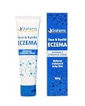 Grahams Natural Face & Eyelid Eczema Cream - Face Cream for Eczema, Dermatitis & Itch Relief - with Colloidal Oatmeal for Dry Skin, Redness & Inflammation | Hypoallergenic & Steroid-Free (1 x 100 g)