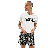 100 % algodón Vans Blozzom Roll out Camiseta, Malvavisco, S para Mujer