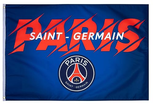 Drapeau PSG - Collection officielle PARIS SAINT GERMAIN - Taille 150 x 100 cm
