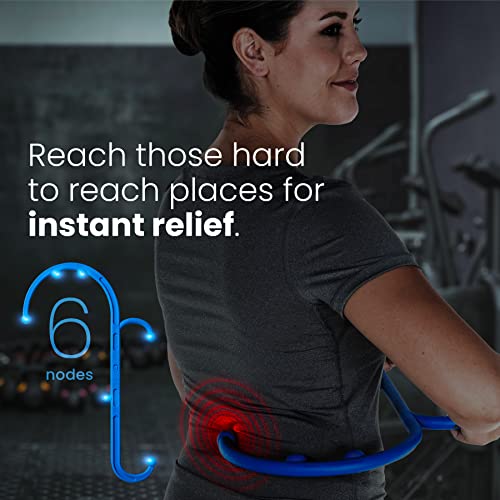 image for LiBa Back and Neck Massager - Trigger Point Massage Tools for Pain Rel