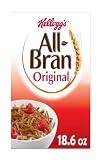 All Bran Breakfast Cereal, 8 Vitamins and Minerals, High Fiber Cereal, Original, 18.6oz Box (1 Box)