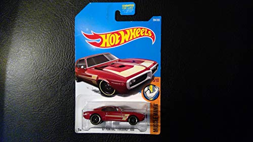 Hot Wheels Pontiac Firebird 400 1967 Muscle Mania réplique en métal premium