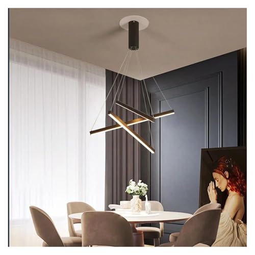 Lustres LED modernes pour escaliers couloirs et salles à manger : luminaire 3 heads