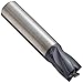 YG-1 EM666 Carbide Square Nose End Mill, TIALN Multilayer Finish, 20 Deg Helix, 3 Flutes, 2.125" Overall Length, 0.25" Cutting Diameter, 0.25" Shank Diameter