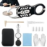 Probador Para Oro Y Plata | Imán Portátil Con Resonancia Sensible | Kit de Pruebas para Plata con Soporte para Monedas | Para Coleccionistas, Vitrinas, Subastas, Joyería, Soberanos, Hogar Y Viajes