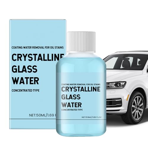 Detergente Liquido Per Parabrezza Auto - 50ml Detergente Antiappannamento E Per Olio | Eliminatore Della Pellicola Sui Vetri - Per Lavaggio Automobilistico Cura Dei Dettagli Camion Trasparenza