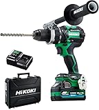【Amazon.co.jp限定】HiKOKI(ハイコーキ) 36V 充電式 振動ドライバードリル DV36DC 最大トルク155N・m 蓄電池1個・充電器・ケース付 DV36DC(XPSZ)