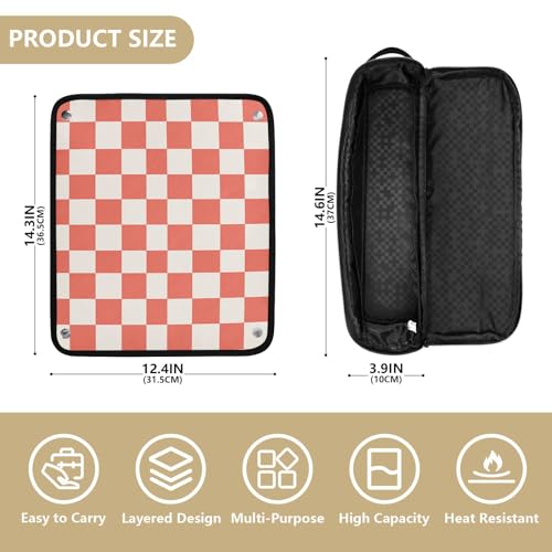 Bolso de viaje con resistencia al calor para planchas de cabello miniatura 4