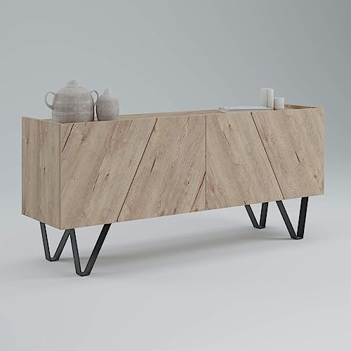 Mobili Fiver, Madia-Buffet 4 ante Emma con gambe